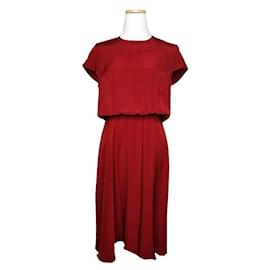 Vestido Bicolor Burdeos Isabel Marant Étoile