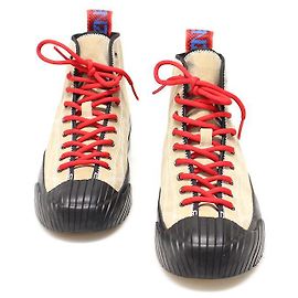 Kenzo Sneakers alte in suede beige Volcano per uomini