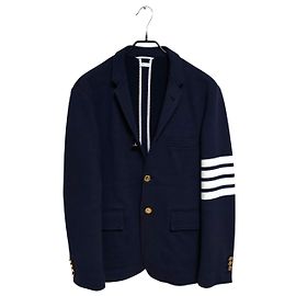 Thom Browne Giacca Blazer in Cotone Jersey