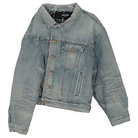 Balenciaga Asymmetrische Jeansjacke
