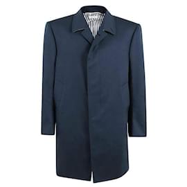 Thom Browne Cappotto Mackintosh con colletto Balmacaan