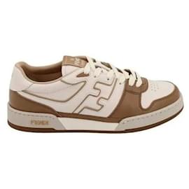 Fendi Sneakers basse in pelle