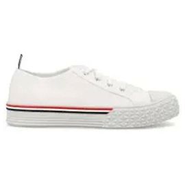 Thom Browne Sneakers Collegiali con Suola Tartan