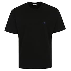 Besticktes Baumwoll-Jersey-T-Shirt - Céline