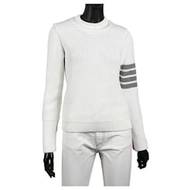 Damenstrick mit diagonalen Ärmeln - Thom Browne