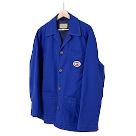 Gucci Gremlin Herren Arbeitsjacke aus Nylon mit Patch