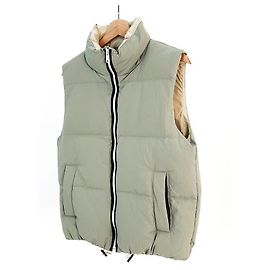 Gilet imbottito con zip Monili da donna Brunello Cucinelli verde
