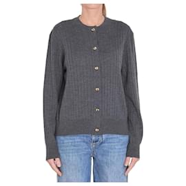 Strickjacke aus Wolle mit Rippenstruktur - Bottega Veneta