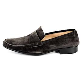 Mocassin en daim avec logo pour homme - Hermès