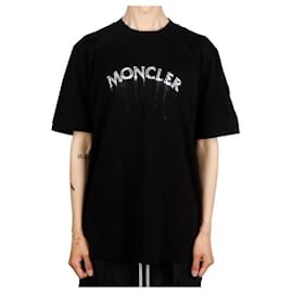 Moncler T-Shirt mit Front-Logo-Druck