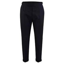 Thom Browne Pantalones Super Lana de Cintura Baja