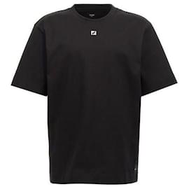 Metal FF Baumwoll-T-Shirt - Fendi