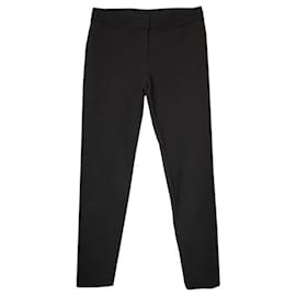 Colección Pantalones Slim de Mezcla de Lana Negra - Lanvin