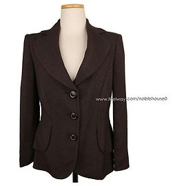 Giacca Marrone Scuro Armani Collezioni