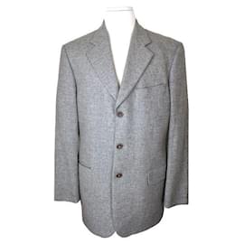 Grau Wolljacke für Herren - Bally