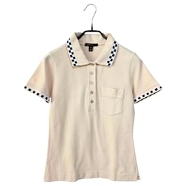 Damen Polo-Shirt mit kurzen Ärmeln Damier LV - Louis Vuitton
