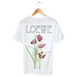 Kurzarm-T-Shirt mit botanischem Logo - Loewe