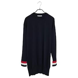 Damen langer Merinowollpullover mit Bündchen - Thom Browne
