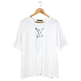 T-shirt a maniche corte con pendente LV - Louis Vuitton