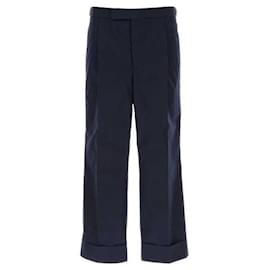 Thom Browne Pantaloni chiusi tipo macchina da scrivere con rifinitura RWB