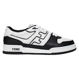 Fendi Sneakers basse in pelle