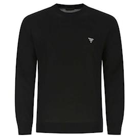 Wollstrick mit Logo - Prada