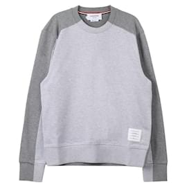 Herren Sweatshirt mit Streifen - Thom Browne