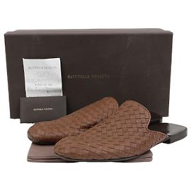 Bottega Veneta Mocassim Intrecciato Tamanho