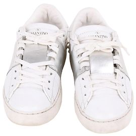 Valentino Sneakers Bianche Rockstud per Donne