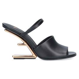 Fendi Primei sandali con tacco alto in pelle