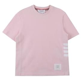 Klassisches Piqué Bar T-Shirt - Thom Browne