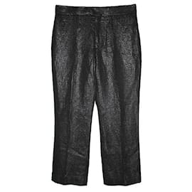 Pantalones Negros Metálicos Isabel Marant