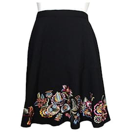 Falda acampanada bordada - Kenzo