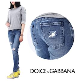 Baumwoll-Denim-Hose - Dolce & Gabbana