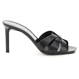 Saint Laurent Mules con tacco Tribute