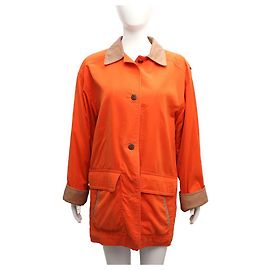 Burberry Damenlederjacke mit Kragen