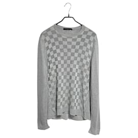 Maglione in seta con motivo Damier - Louis Vuitton