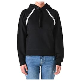Burberry Oversized Hoodie Schwarz mit Logo
