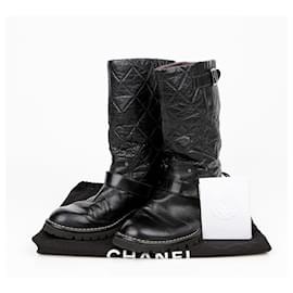 Chanel Biker-Stiefel