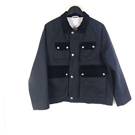 Thom Browne Selvedge Denim Cropped Relaxed Field Jacket