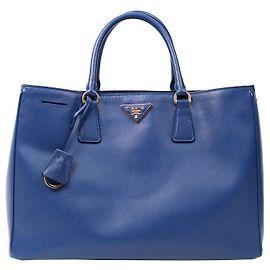 Prada Borsa Galleria blu navy