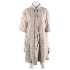 Vestido camisero Fendi