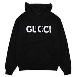 Hoodie aus Baumwolljersey mit bestickten Details - Gucci