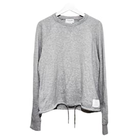 Sweatshirt mit Kordelzug - Thom Browne