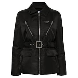 Nylon Down Jacket - Prada