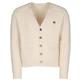 Céline Kabelstrick-Cardigan aus Kaschmir