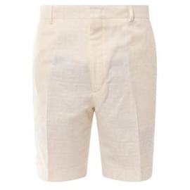 Fendi Bermuda in cotone e lino