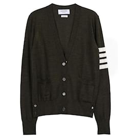 Merinowoll-Cardigan mit lockerer Passform - Thom Browne