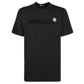 Moncler Baumwoll-T-Shirt mit Logo