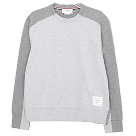 Two-tone Asymmetric Sweatshirt Size - Thom Browne